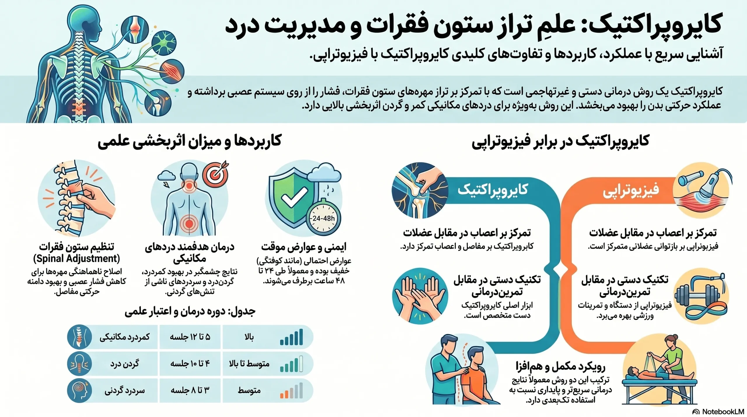 کایروپراکتیک چیست و چگونه عمل میکند؟